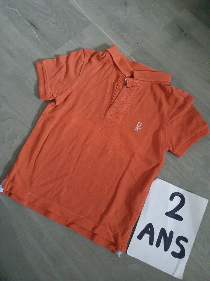 Maillot t-shirt polo 2ans garçon