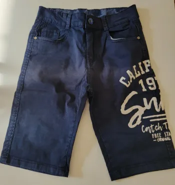 Bermuda bleu marine - 9 ans - 10 ans