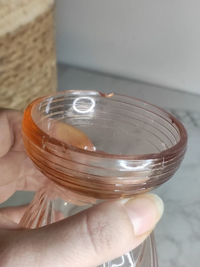 Vase bulbe rose - photo numéro 5