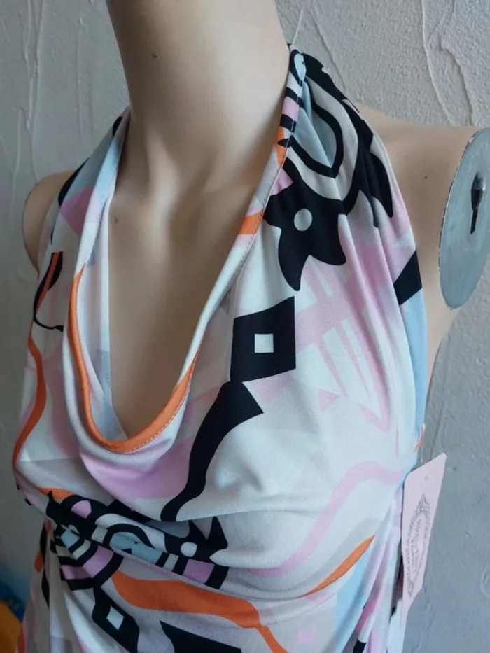 Robe d'été colorée à motifs - photo numéro 3