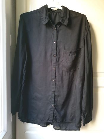 Chemise fluide noire