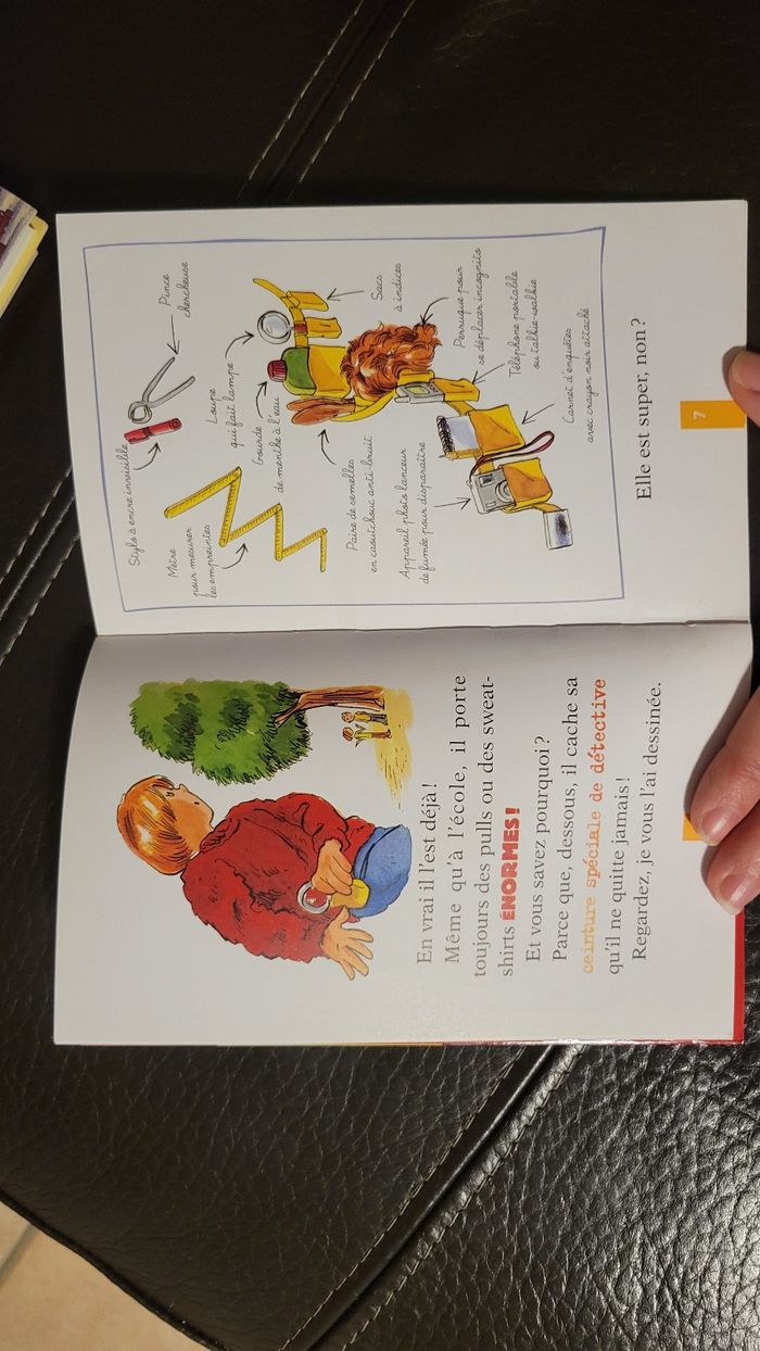 " Nicolas mène l'enquête " collection L'école d'Agathe, à partir de 6 ans - photo numéro 8