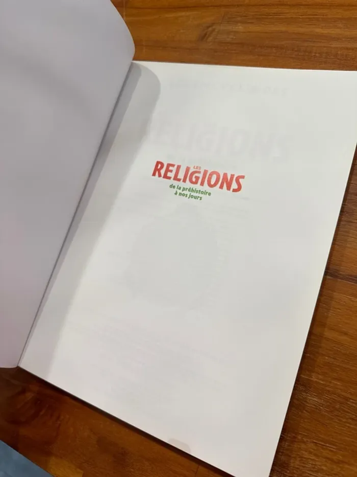 Livre les religions de la Préhistoire à nos jours - photo numéro 5