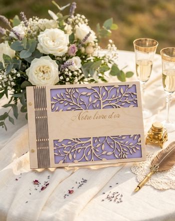 Livre d'or mariage anniversaire baptême 