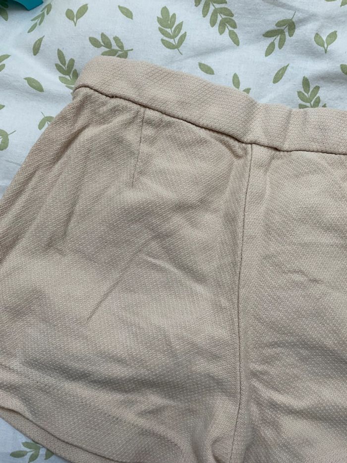 short beige 5/6 ans zara taille réglable - photo numéro 5