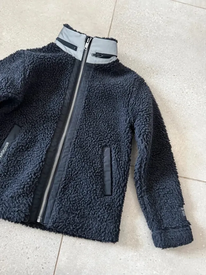 Blouson navy Ikks, taille 8 ans 128cm, très bon état - photo numéro 2