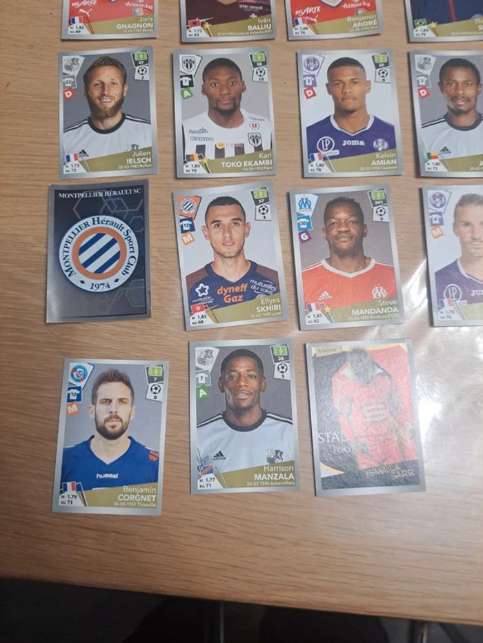 Lot de 18 cartes Panini 2017-18 - photo numéro 4