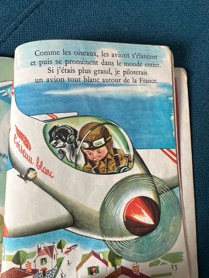 1959 livre rare ancien carton album Hachette Si j’étais métiers Pierre Probst auteur Caroline - photo numéro 6