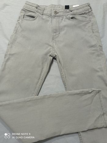pantalon gris de Denim taille 14 ans réf 899 P9