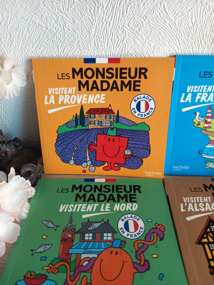 Lot 5 livres Monsieur Madame – Balade en France (+1 offert) - photo numéro 2