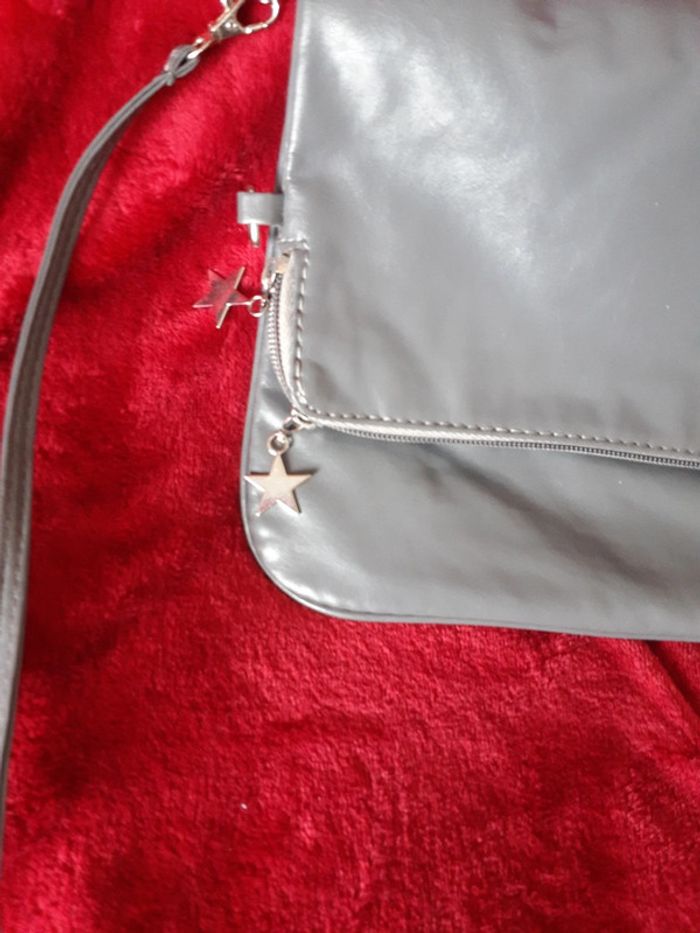 Sac à main gris - photo numéro 2