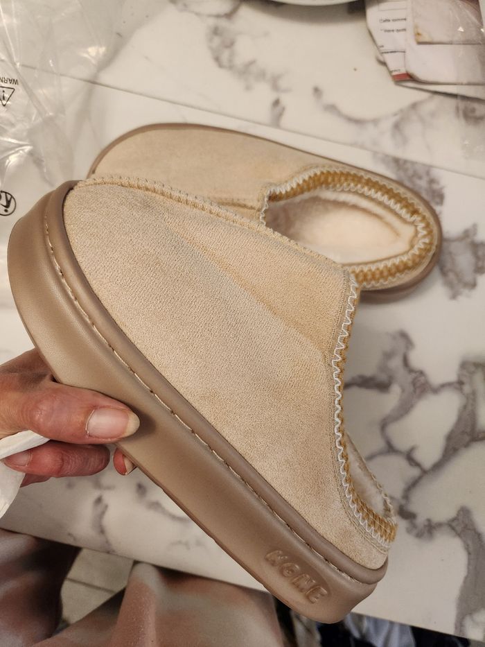 Chausson façon ugg