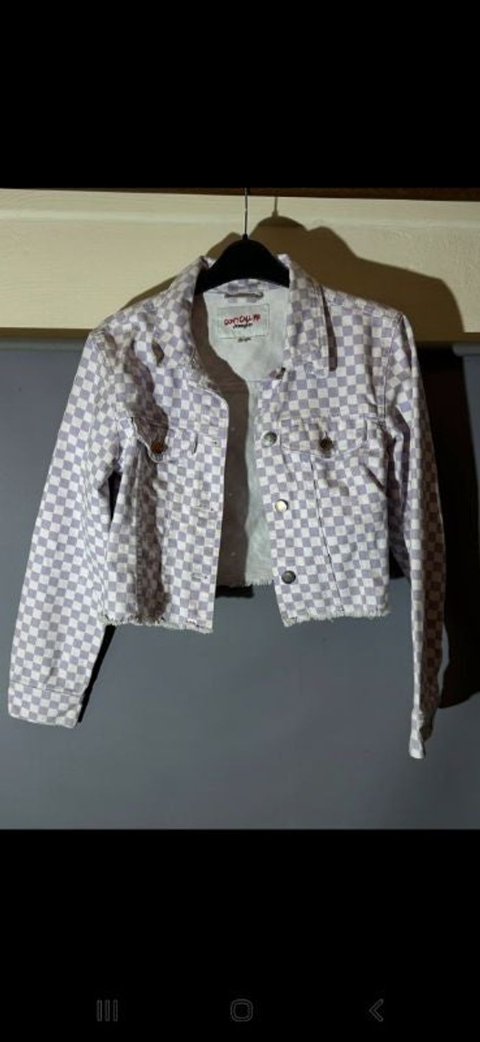 Veste en jean femme