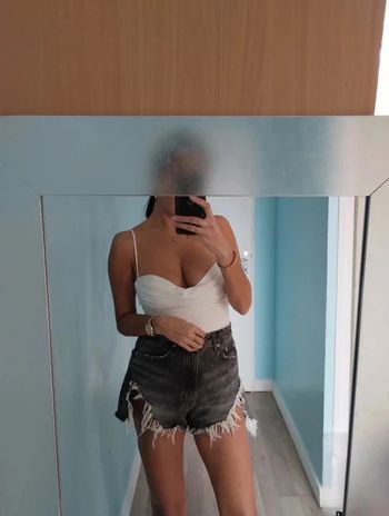 Zara body blanc taille S