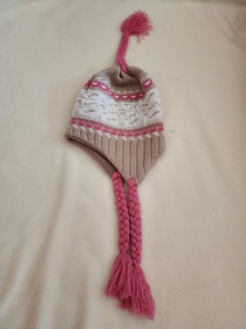 Bonnet adulte à pompons