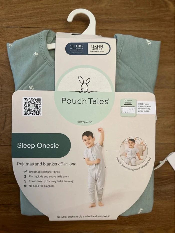 (New) onesie sleep bag 1-2Y 1.0 tog