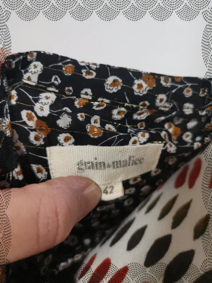 Blouse Grain de malice taille 42 - photo numéro 8