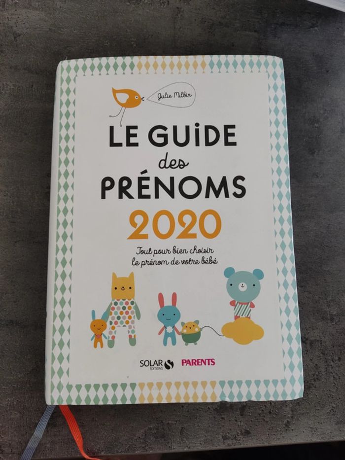 Le guide des prénoms 2020