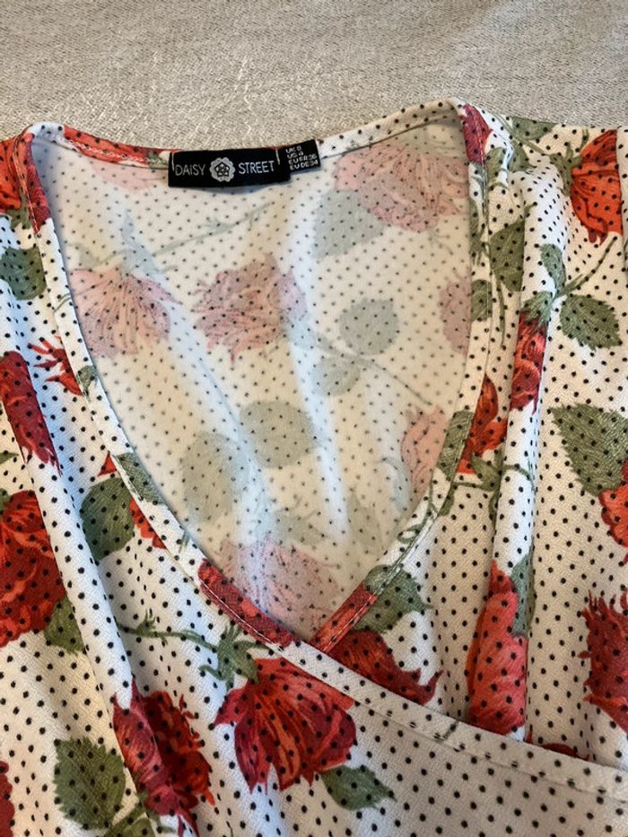 Combinaison short fleurie – Daisy Street – Taille S - photo numéro 5