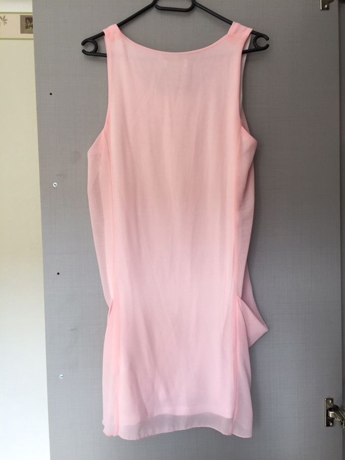 Robe rose/crème Cache Cache Taille 38 - photo numéro 2