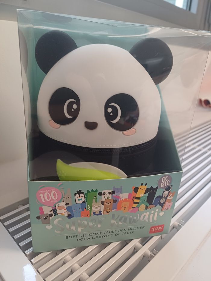 Pot à stylos Legami Super Kawaii Panda 100 Stylos (neuf sous blister)
