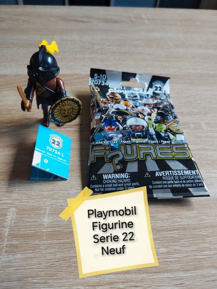 Playmobil figurine série 22 neuf