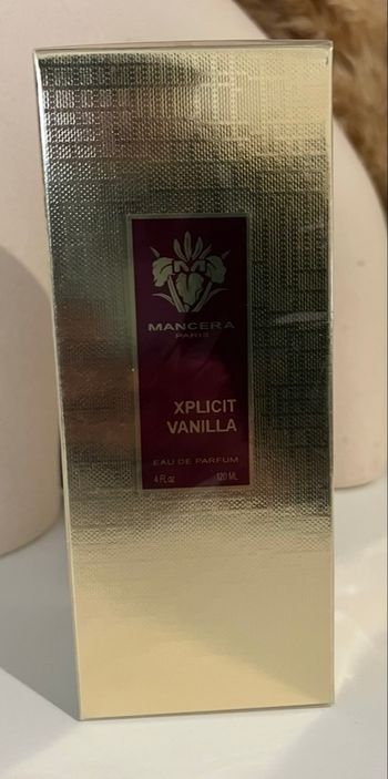 Mancera Xplicit Vanilla 120ml Neuf sous blister 