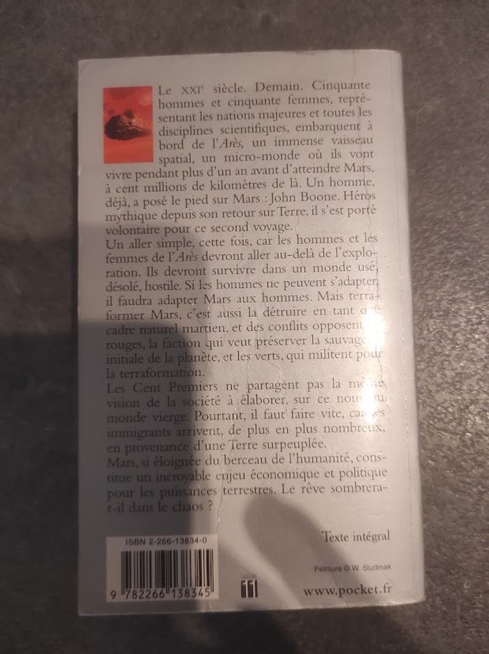 Mars la Rouge Kim Stanley Robinson - Pocket SF 2003 - photo numéro 3