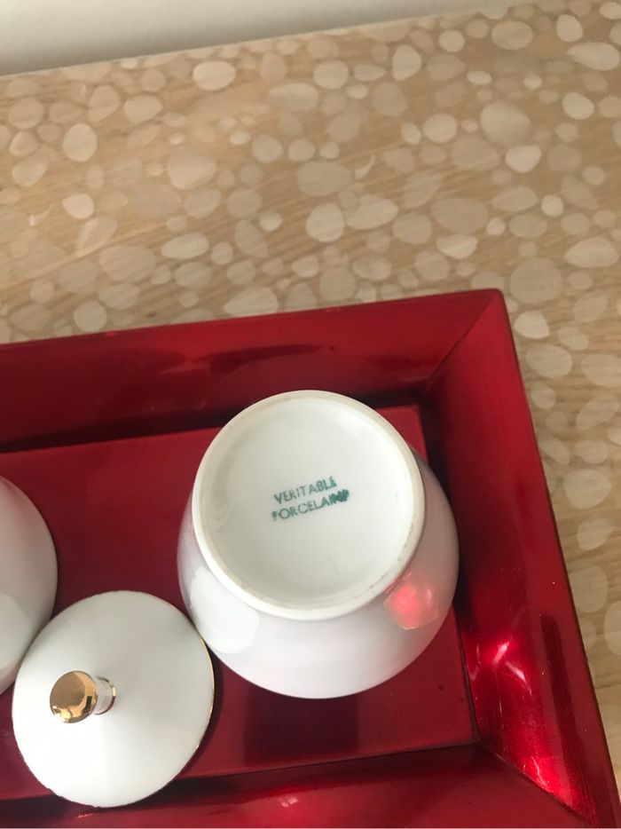 Service à café  porcelaine  de Limoge - photo numéro 6