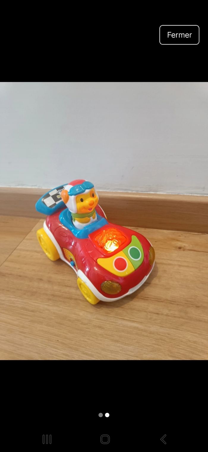 Voiture lumineuse