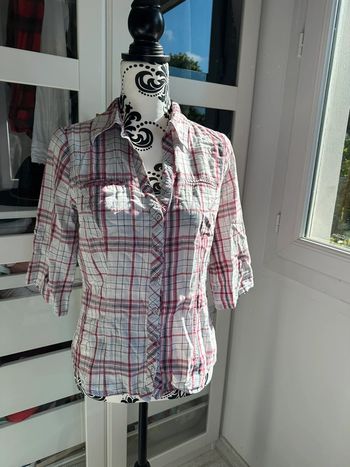 Chemise à carreaux