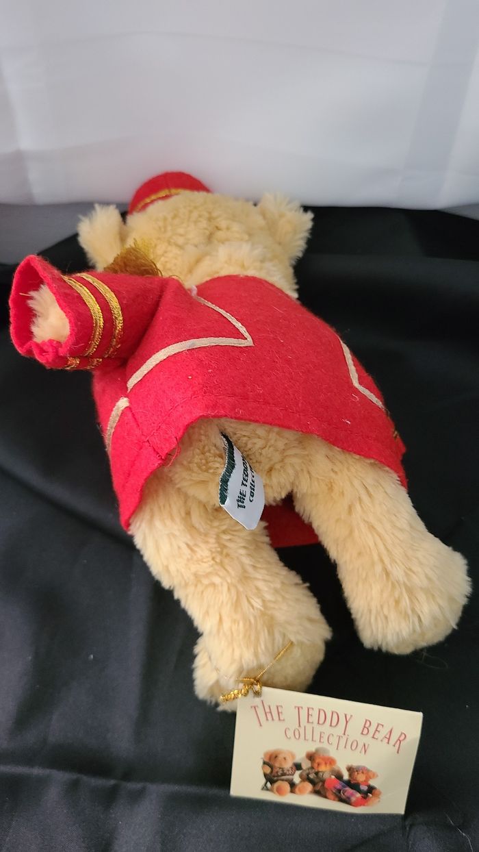 peluche étiquetée The Teddy Bear Collection Barney The Bell Boy - photo numéro 4