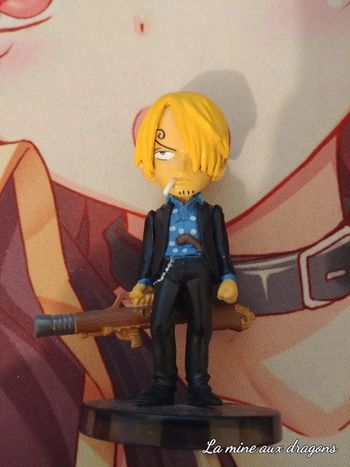 Figurine One Piece Sanji strong world figure rare