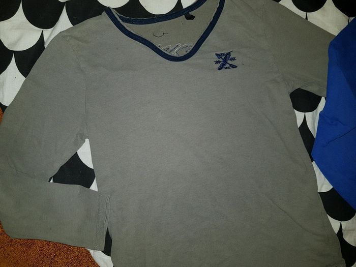 Lot de 2 hauts ikks garçon 5ans - photo numéro 2