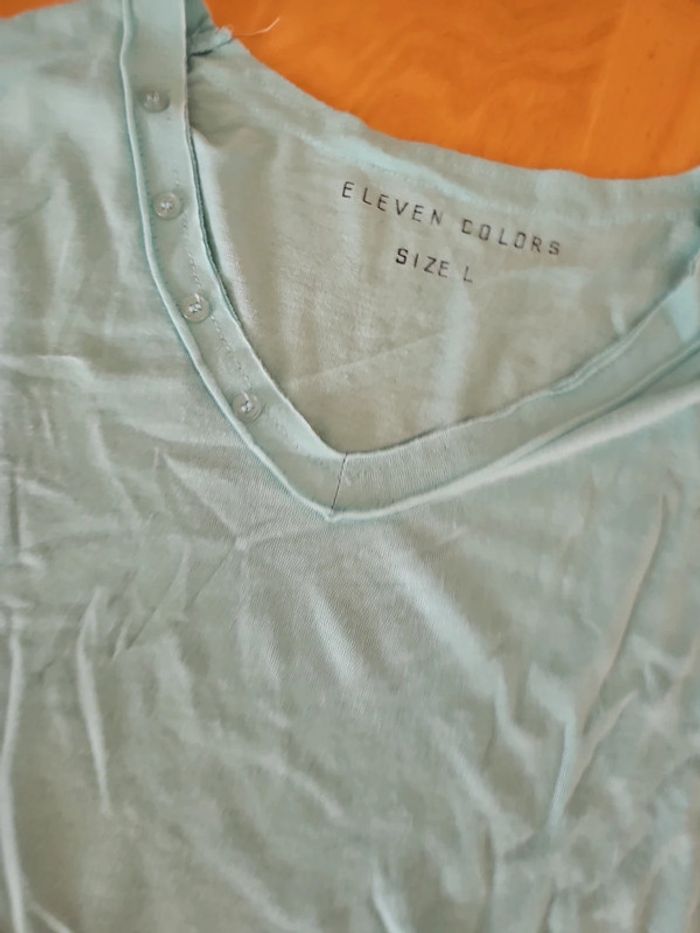 🔥T shirt ElevenParis Basic V T.L💫👕 - photo numéro 2