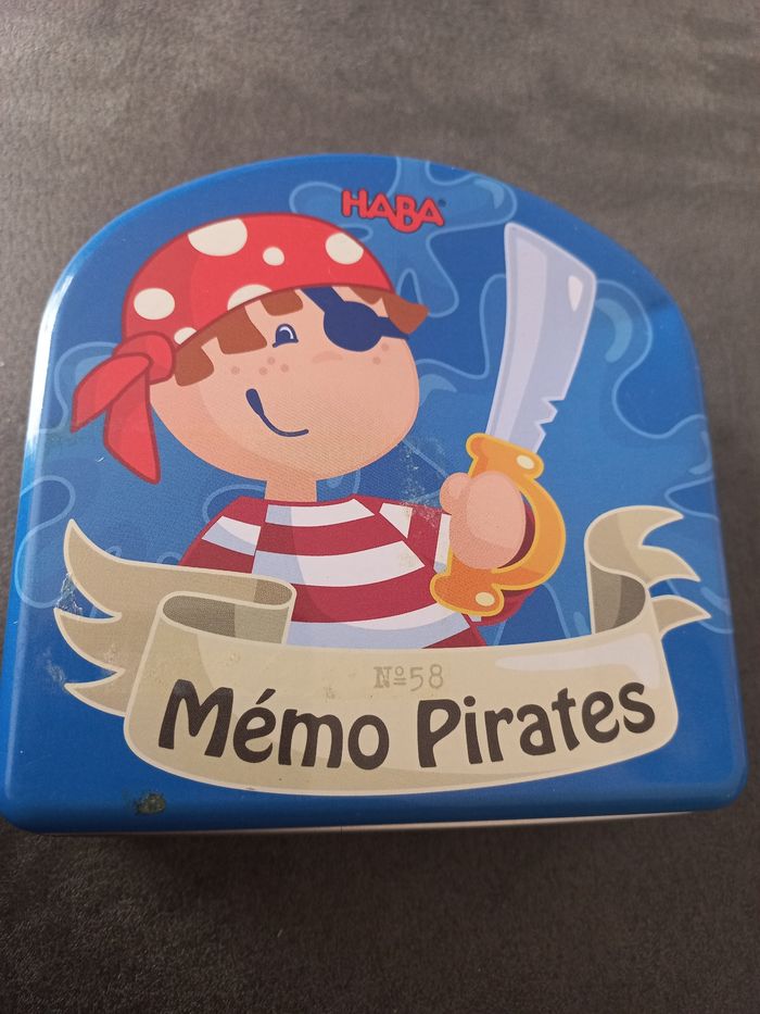 Mémo pirates haba