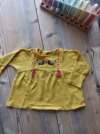 T-shirt fille 12 mois