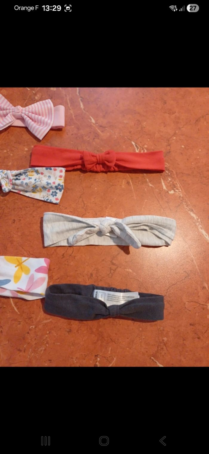Lot de 6 bandeaux bébé - photo numéro 3