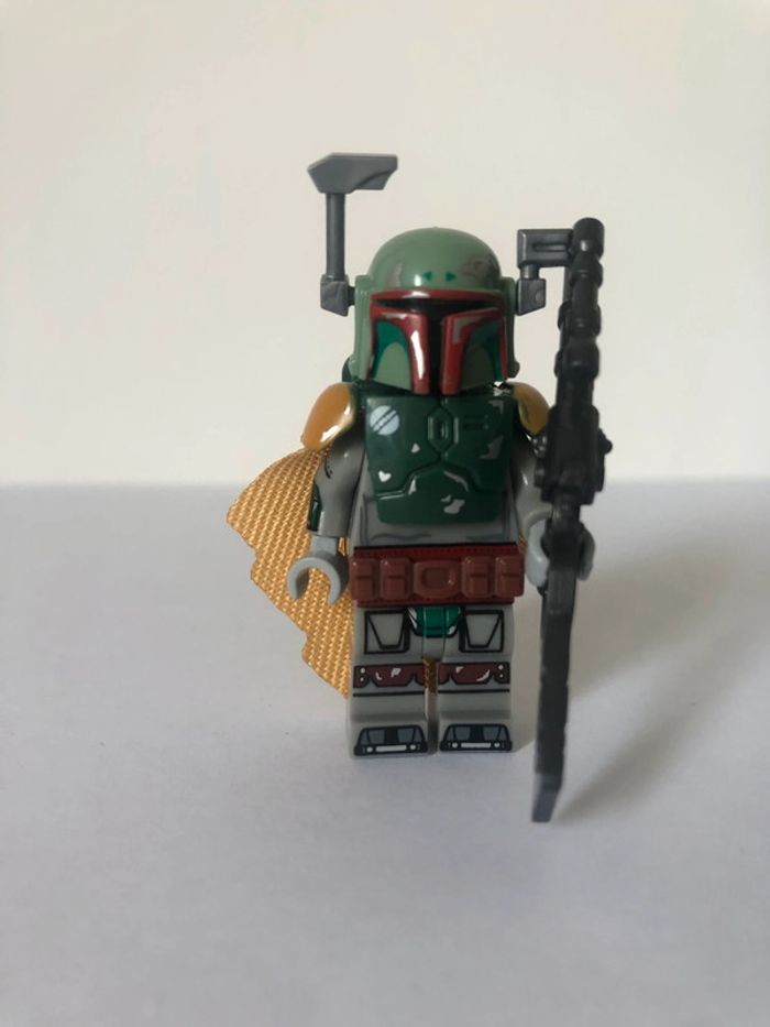Figurine type lego Boba Fett. Star Wars