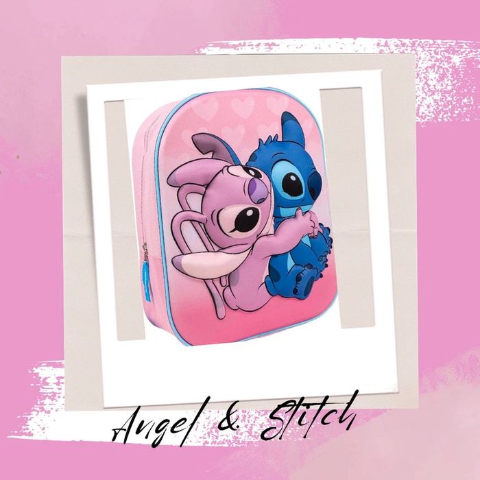 Sac à dos 3D Stitch & Angel neuf