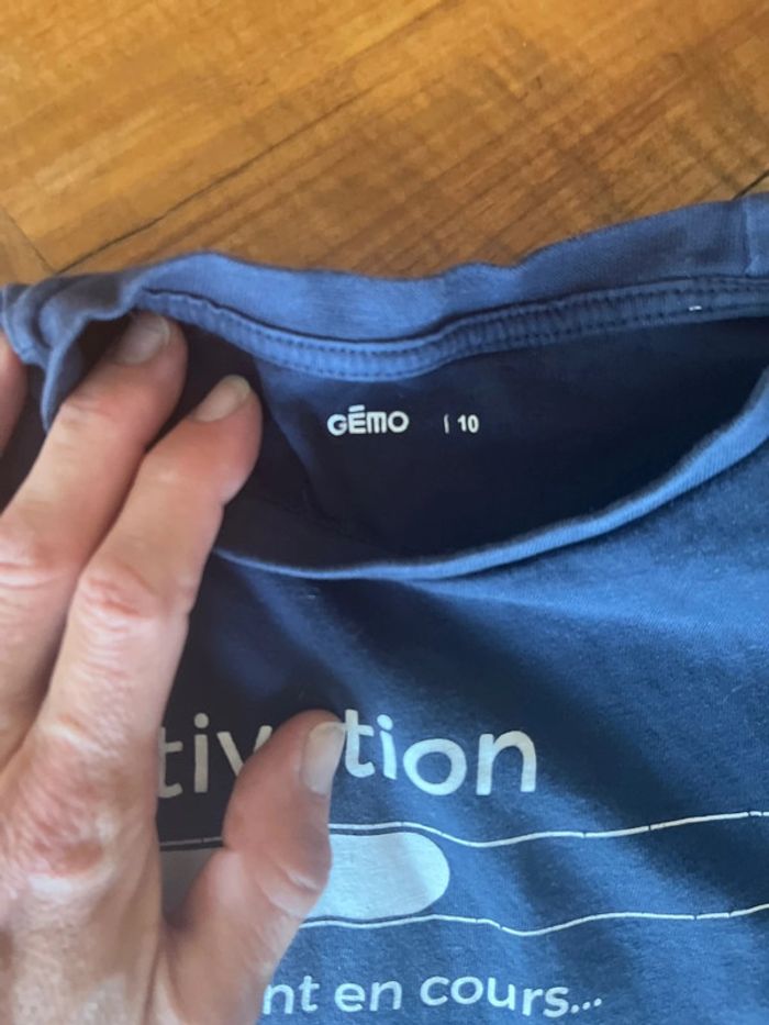 t-shirt gemo - photo numéro 2