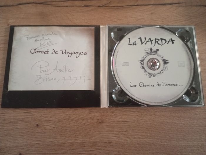CD dedicacé La Varda Les chemins de l'errance - photo numéro 3