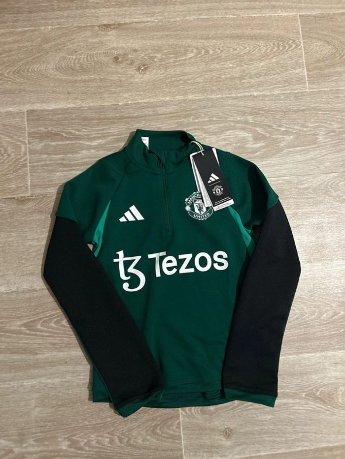 Veste haut d’entraînement training Manchester United 7-8ans