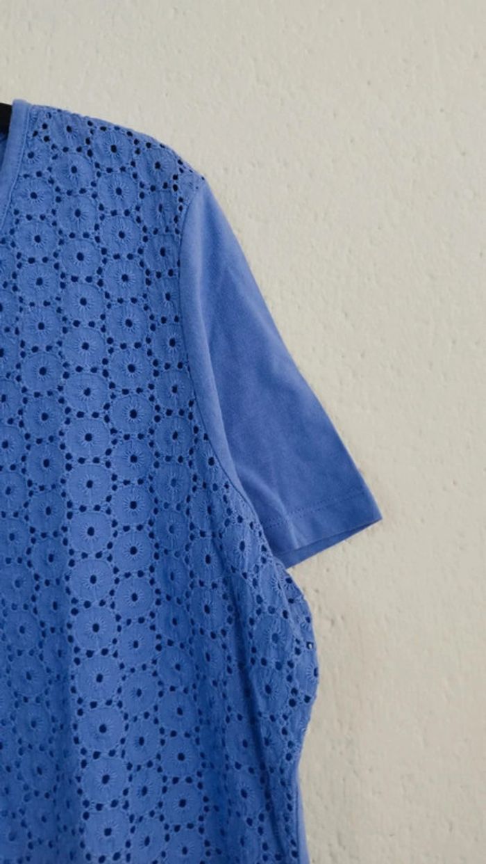 Blouse mauve - Damart - taille 46/48 - photo numéro 3