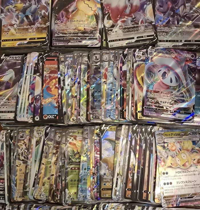 🔥 Lot exceptionnel de 100 cartes Pokémon Ultra Rares Japonaises
