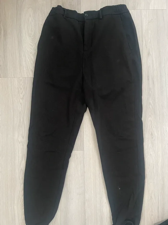 Pantalon Zara, noir, homme