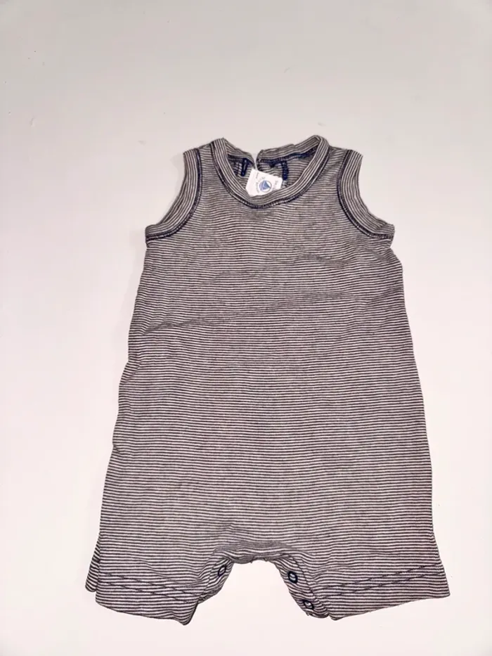 Barboteuse petit bateau  3 mois