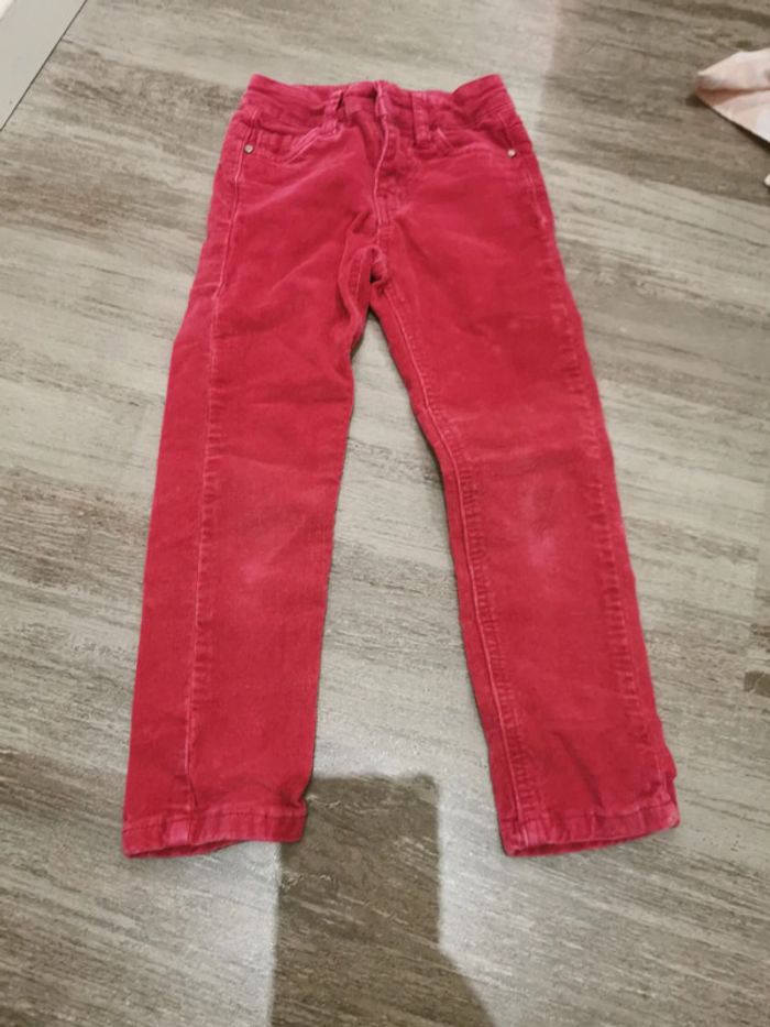 Pantalon velours 4 ans