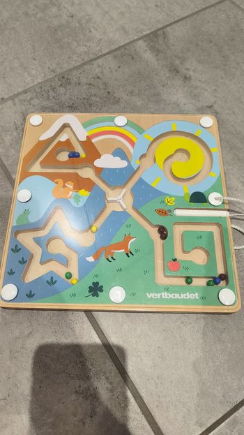 Labyrinthe billes magnétique