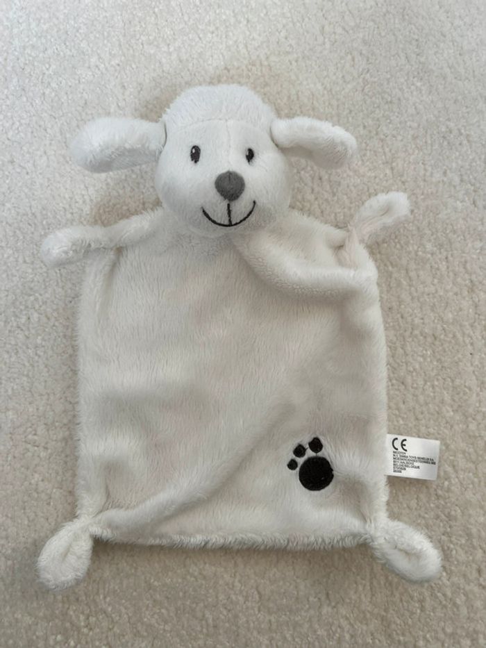 Doudou plat mouton blanc Simba Toys